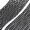 2 Yards Sew Stitch on Spike for Crafts Stud Cone Spikes Cone Studs Rivets DIY Flatback Punk Trim Bead for Clothing, Wedding, Performance, Arts and Crafts Decoration (Black)